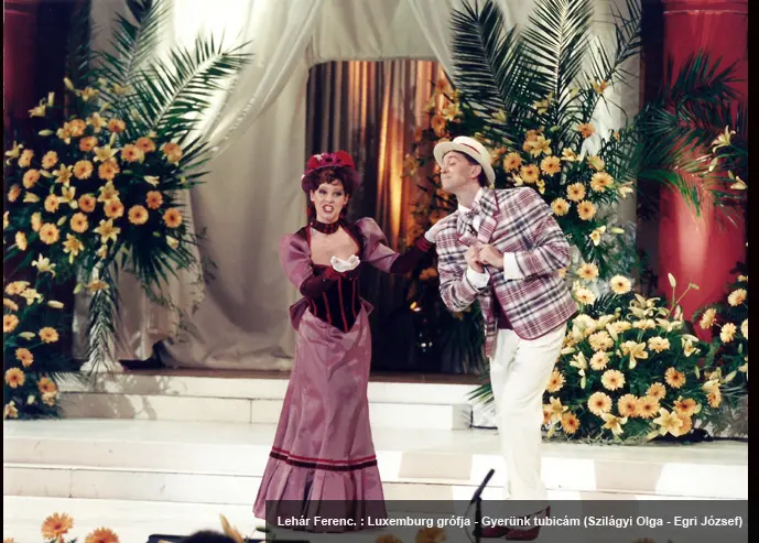 Lehár Ferenc.: Luxemburg grófja - Gyerünk tubicám (Szilágyi Olga - Egri József)