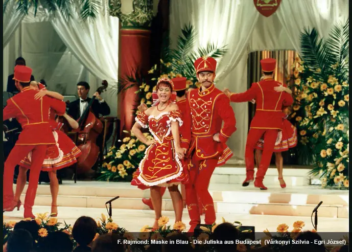 F. Rajmond: Maske in Blau - Die Juliska aus Budapest (Várkonyi Szilvia - Egri József)