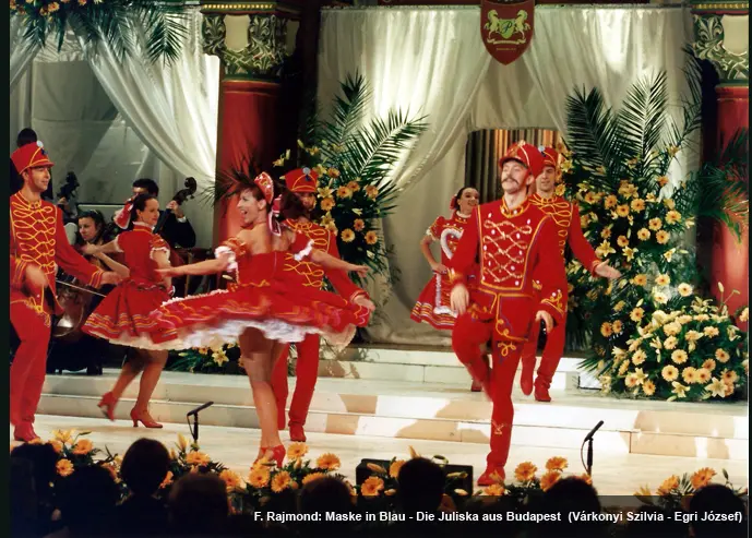 F. Rajmond: Maske in Blau - Die Juliska aus Budapest (Várkonyi Szilvia - Egri József)